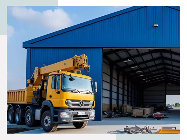 Лизинг ангаров под склад и производство с монтажом в Верхней Пышме